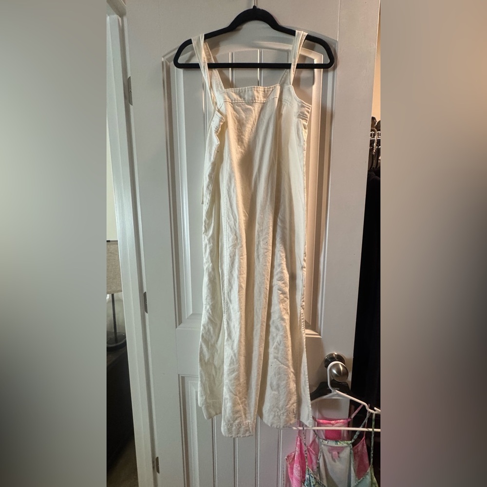 Madewell Cream Midi Dress